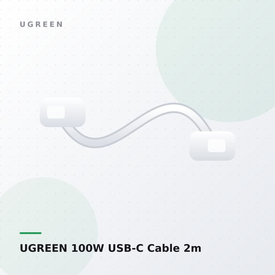 UGREEN 100W USB-C Cable 2m